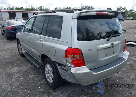 2002 Toyota Highlander Limited V6 z USA, uszkodzony, nr VIN JTEHF21A420045381